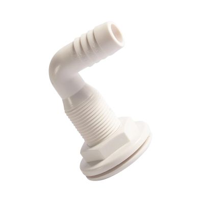90-Degree Angled Thru-Hull Fittings | ABS Drain Connector