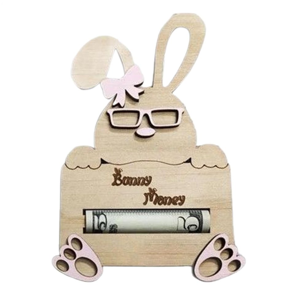 Easter Card Holder, Bunny Cash Clip