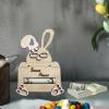 Easter Card Holder, Bunny Cash Clip view 3