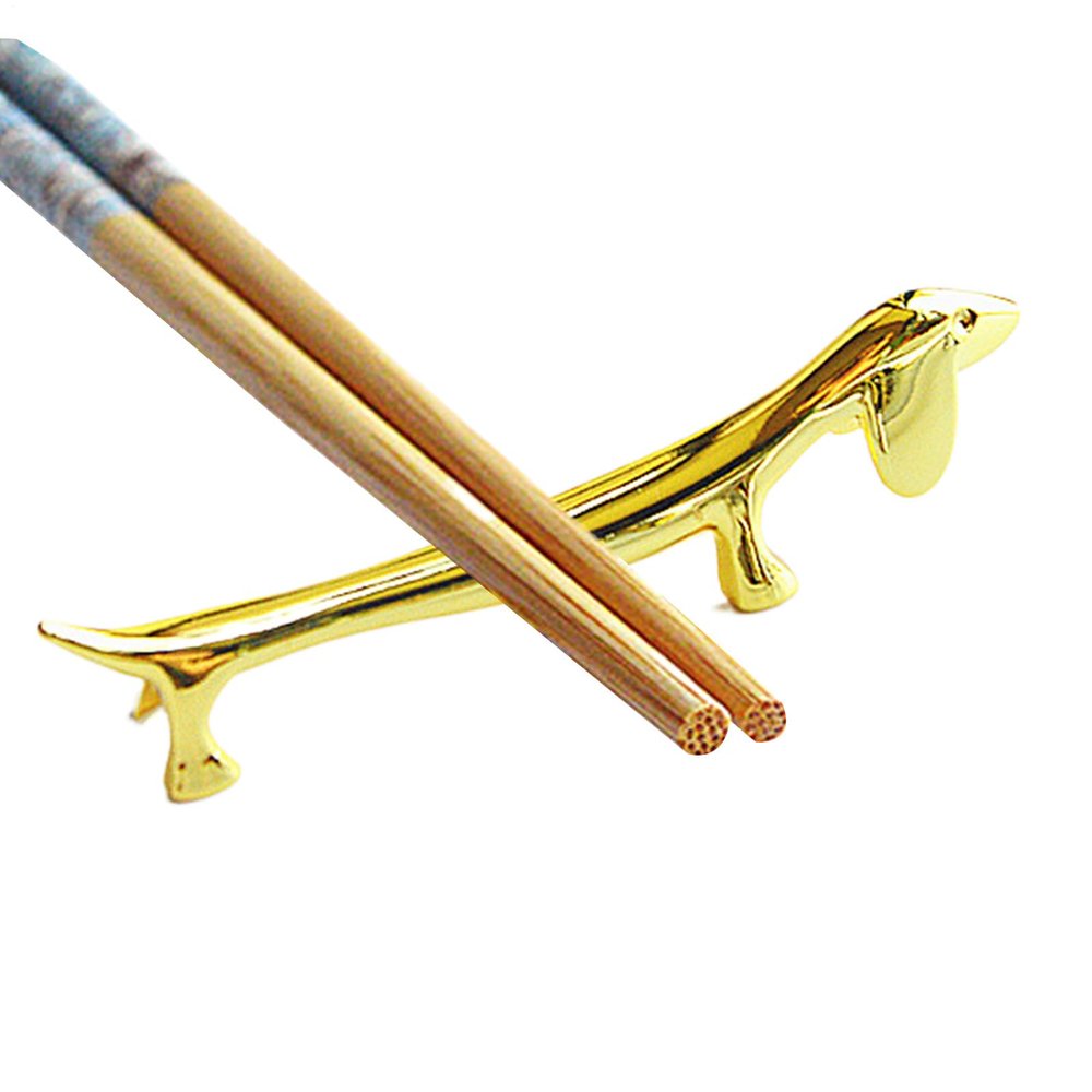 Stainless Steel Chopstick Rest | Decorative Animal-Shaped Spoon Holder