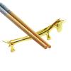 Stainless Steel Chopstick Rest | Decorative Animal-Shaped Spoon Holder view 1