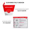 GRAFBURG Emergency Card for Wallet - Foldable ID with First Aid Guide - Set of 6 view 3