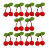10 Pack Plush Fruit Pom Poms view 1