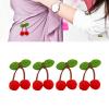 10 Pack Plush Fruit Pom Poms view 2