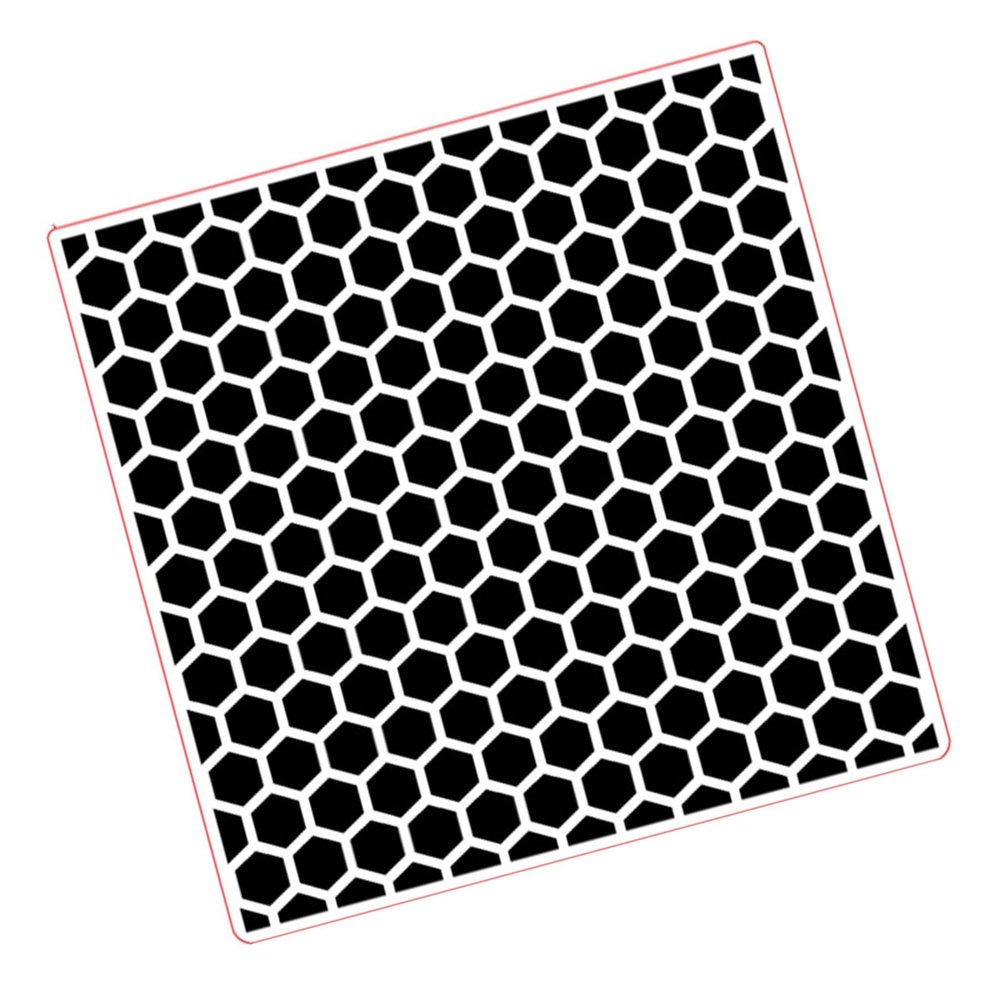 Obotsnoi Structured Embossing Stencils, 15.2 x 15.2 cm