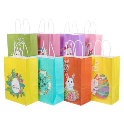 Brown Paper Bags for Easter Parties