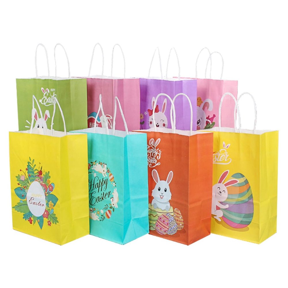 Brown Paper Bags for Easter Parties