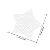 Healifty 10-Pack Plastic Mesh Fabric for DIY Embroidery view 2