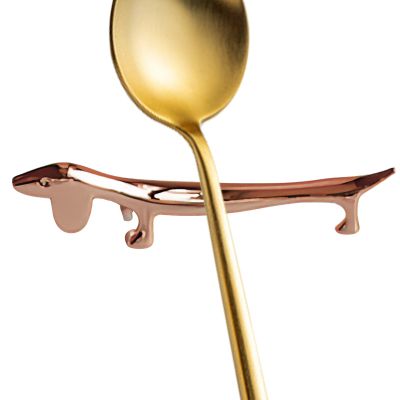 Chopstick Rest | Decorative Cutlery Holder - Animal-Shaped Stainless Steel Spoon Rest & Elegant Holder for Dining Room and Hotel