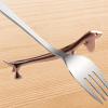 Chopstick Rest | Decorative Cutlery Holder - Animal-Shaped Stainless Steel Spoon Rest & Elegant Holder for Dining Room and Hotel view 2