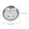 Milisten 12-Piece Set of 10 cm Stainless Steel Dipping Bowls view 2