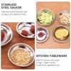 Milisten 12-Piece Set of 10 cm Stainless Steel Dipping Bowls view 3