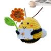 Crochet Bee Miniature Plush view 1