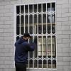 Anti-Theft Window Security Grille with Lockable Accordion Barrier view 1