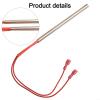 LatoYard Replacement Igniter Set for Nemaxx P6/P9/P12 Pellet Stoves, 230 V 300 W Stainless Steel, 9.5 mm x 150 mm, 2-Pack view 4