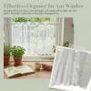 Bistro Curtain 50x150 cm, Modern Voile for Kitchen, Living Room & Bedroom view 2