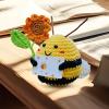 Crocheted Positive Bee view 2