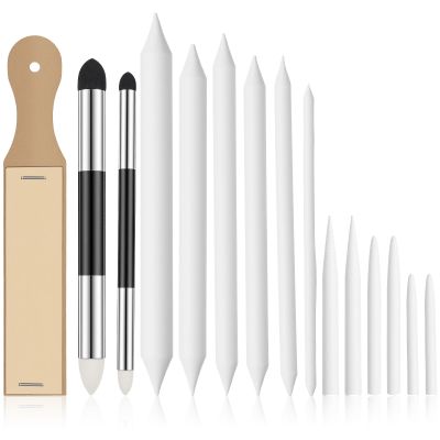 Abeillo 15-Piece Paper Blending Stump Set