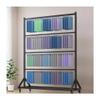 Heavy-Duty Rolling Fabric Rack with Casters for Curtains, Quilts, and Blankets view 1