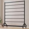 Heavy-Duty Rolling Fabric Rack with Casters for Curtains, Quilts, and Blankets view 4