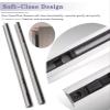 Sliding Door with Mirror and Concealed Track, Floating Wall Mount, Soft-Close Kit for Interior Cabinets and Pocket Doors view 2
