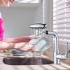 Bathroom Sink Faucet with 360-Degree Swivel Spout view 2