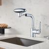 Bathroom Sink Faucet with 360-Degree Swivel Spout view 3
