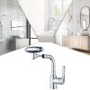 Bathroom Sink Faucet with 360-Degree Swivel Spout view 4