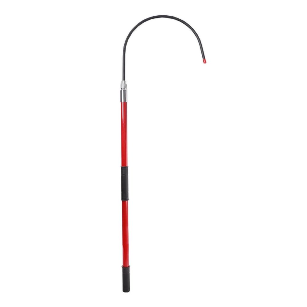 Non-Conductive Electrical Rescue Hook, High-Voltage Insulated Pole, 100 kg Capacity