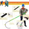 Non-Conductive Electrical Rescue Hook, High-Voltage Insulated Pole, 100 kg Capacity view 2