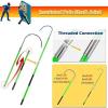 Non-Conductive Electrical Rescue Hook, High-Voltage Insulated Pole, 100 kg Capacity view 4
