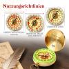 Personalized Engraved Compass with Luminous Numerals for Outdoor Camping and Navigation (Compass 5) view 4