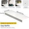 Gap Filler for Desk Against Wall, Flexible Extension Panel for Tight Spaces view 2
