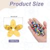 QUARKZMAN 50g Flower Loose Sequins 10mm Glitter Beads view 2