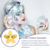 QUARKZMAN 50g Flower Loose Sequins 10mm Glitter Beads view 4