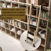 Library Ladder Hardware Kit with Rails, Rollers and Brakes view 3