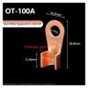 OT800A Copper Cable Lug, 1 Piece view 2
