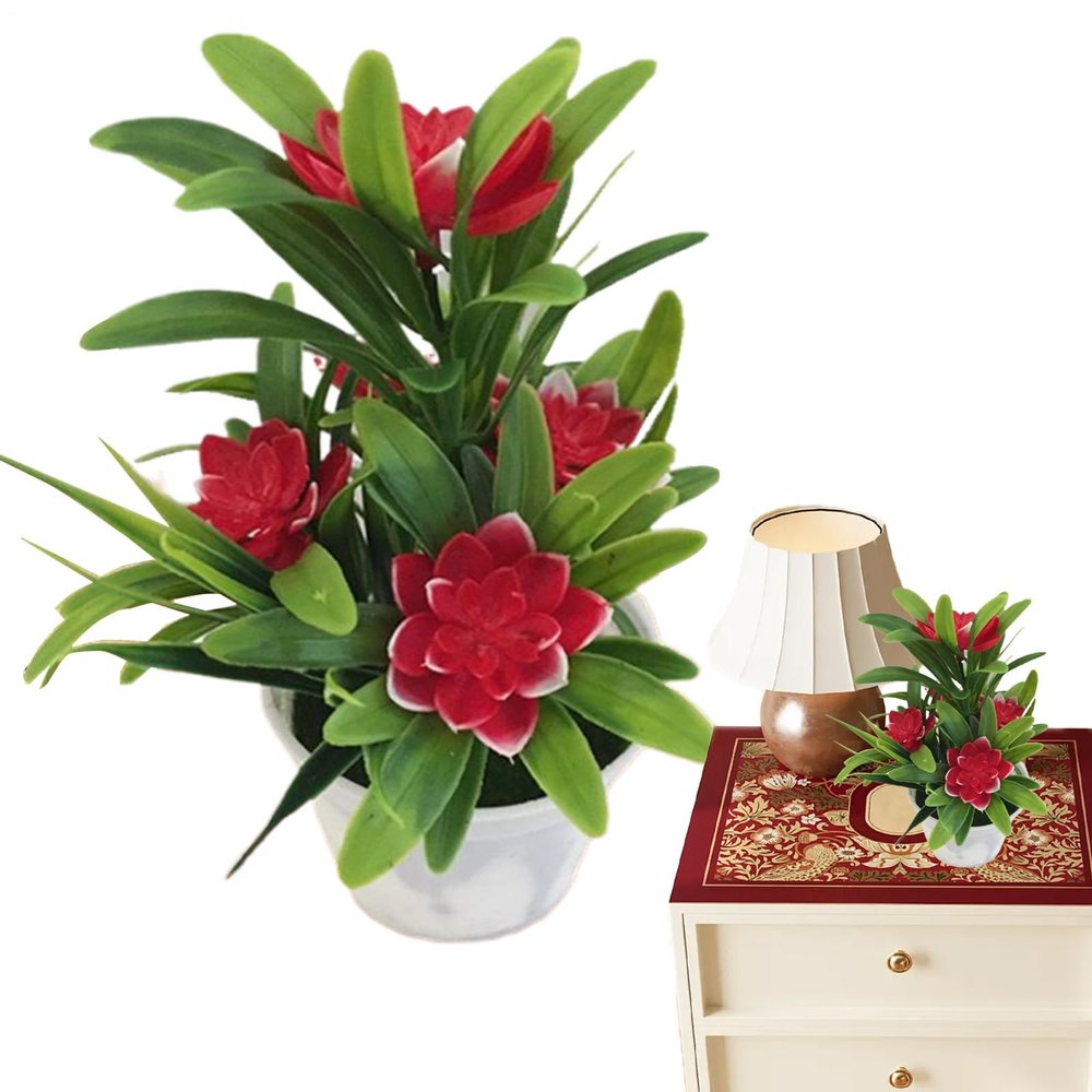 Artificial Potted Plants - Greenery Fake Plant Decor