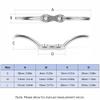 SENRISE 2 x L Marine Hardware Rope Cleats, 316 Stainless Steel, for Ships, Yachts, Marinas and Garage Walls view 2