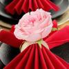 Flower Napkin Rings view 3