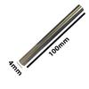 Solid Tungsten Round Rod, 100 mm Long, 30 mm Diameter view 2