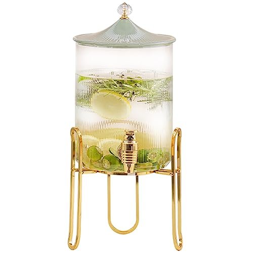 Juice Dispenser with Dustproof Lid and Leakproof Tap, 3.5 L