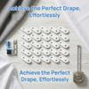 25 Non-Leaded Curtain Weights with Anti-Wind Effect view 3
