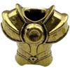 Antique Japanese Samurai Armor Brass Paracord Beads view 1