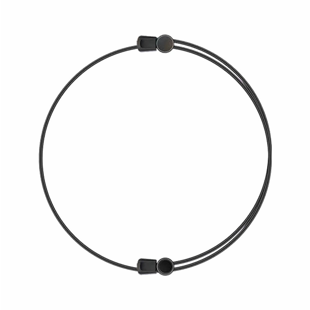 Adjustable Shirt Tuck Band, Black, S