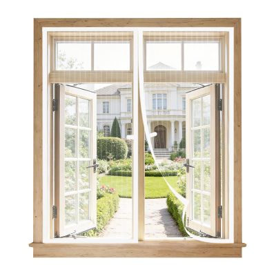 Upgraded Magnetic Insect Screen for Windows, 200 x 170 cm, White
