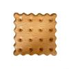 Cookie-Shaped Wooden Coaster view 1