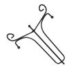 Pongnas Iron Display Stand for Plates, Frames, Art, and Books view 1