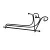 Pongnas Iron Display Stand for Plates, Frames, Art, and Books view 4