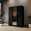 Margaret Hadas24 Goya Hinged-Door Wardrobe, Black, 150 cm view 2